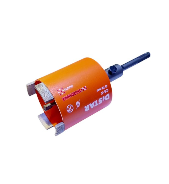 Коронка алмазна Distar  DDS-W  72мм  з хвостовиком SDS+ під свердло