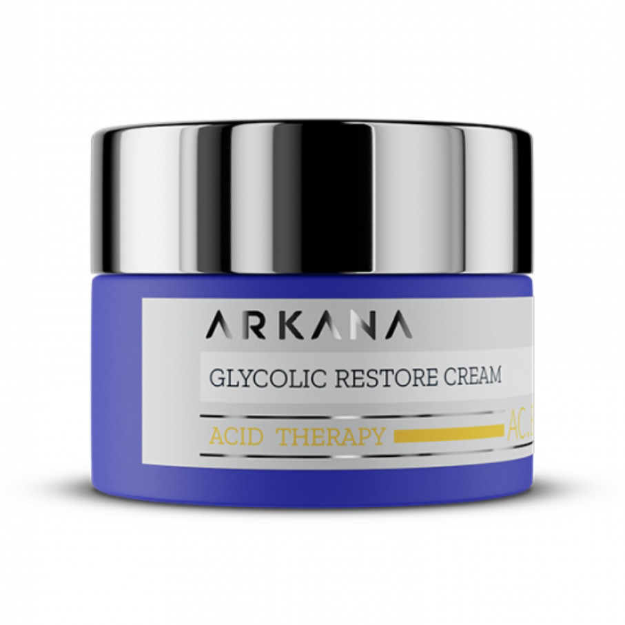 Glycolic Restore Cream, 50 ml - Крем з біостимулюючою дією кислот та омолоджуючими властивостями