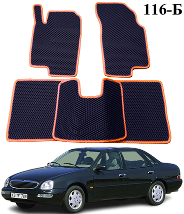 Килимки ЕВА в салон Ford Scorpio II '94-98, фото 1
