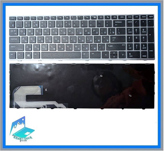 TECLADO ESPAÑOL HP ELITEBOOK 755 850 G5 ZBOOK 15U G5 SERIES CON FRAME Plata Retroiluminado Y Con Pointstick - Foto 3