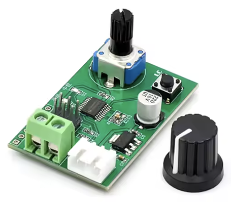 Модуль керування сервоприводами MG995 SG90, плата керування приводом, модуль налагодження рульового механізму, фото 2