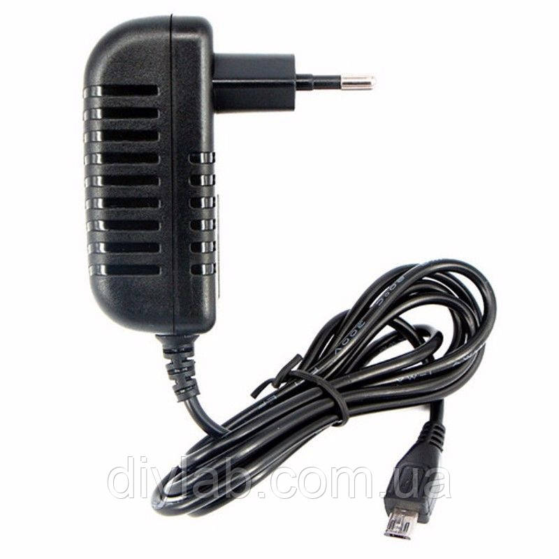 Блок живлення 5В 3А microUSB для Raspberry Pi 3 B
