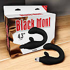 Масажер простати з вібрацією Black Mont "P-Spot Perineum Massager 4.3" Chisa