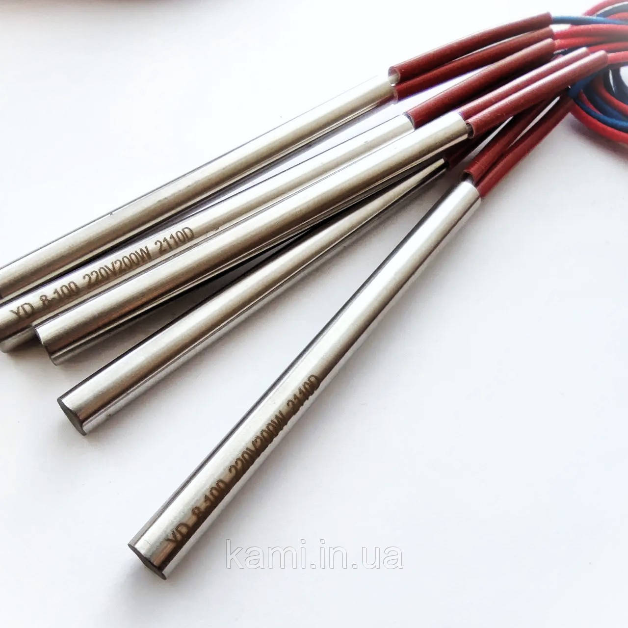 Тен патронний 8х100 мм 220V 200W на крайкооблицювальні верстати, фото 1