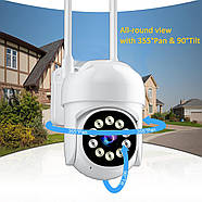 Вулична IP камера відеоспостереження з віддаленим доступом та нічною зйомкою TC10-5G Камера відеоспостереження 2Мп, фото 5