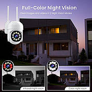 Вулична IP камера відеоспостереження з віддаленим доступом та нічною зйомкою TC10-5G Камера відеоспостереження 2Мп, фото 9