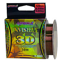 Волосінь 3D Feima Invisible 50m 6.00kg 0.14mm