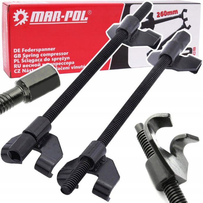 Ручний знімач пружин 260 мм. Mar Pol M80450, фото 1