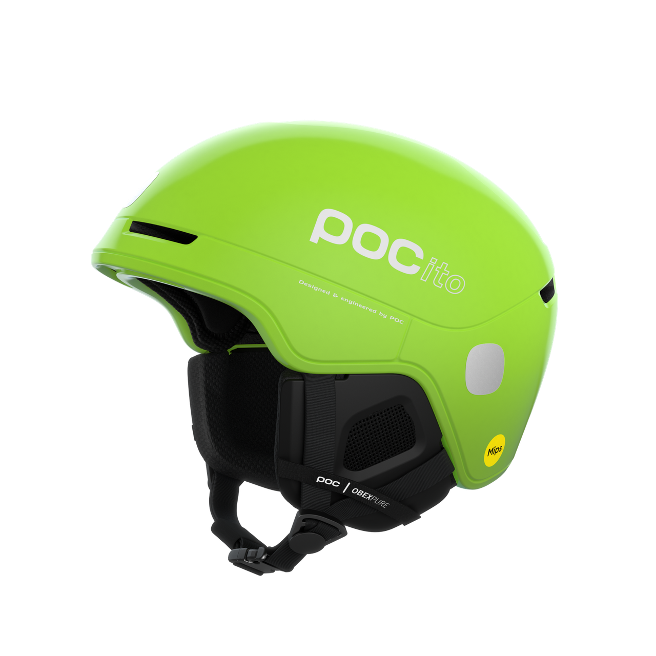 POCito Obex MIPS шолом гірськолижний (Fluorescent Yellow/Green, M/L)