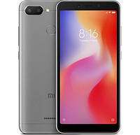 Смартфон Xiaomi Redmi 6 4/64GB (Grey)+чехол+захисне скло