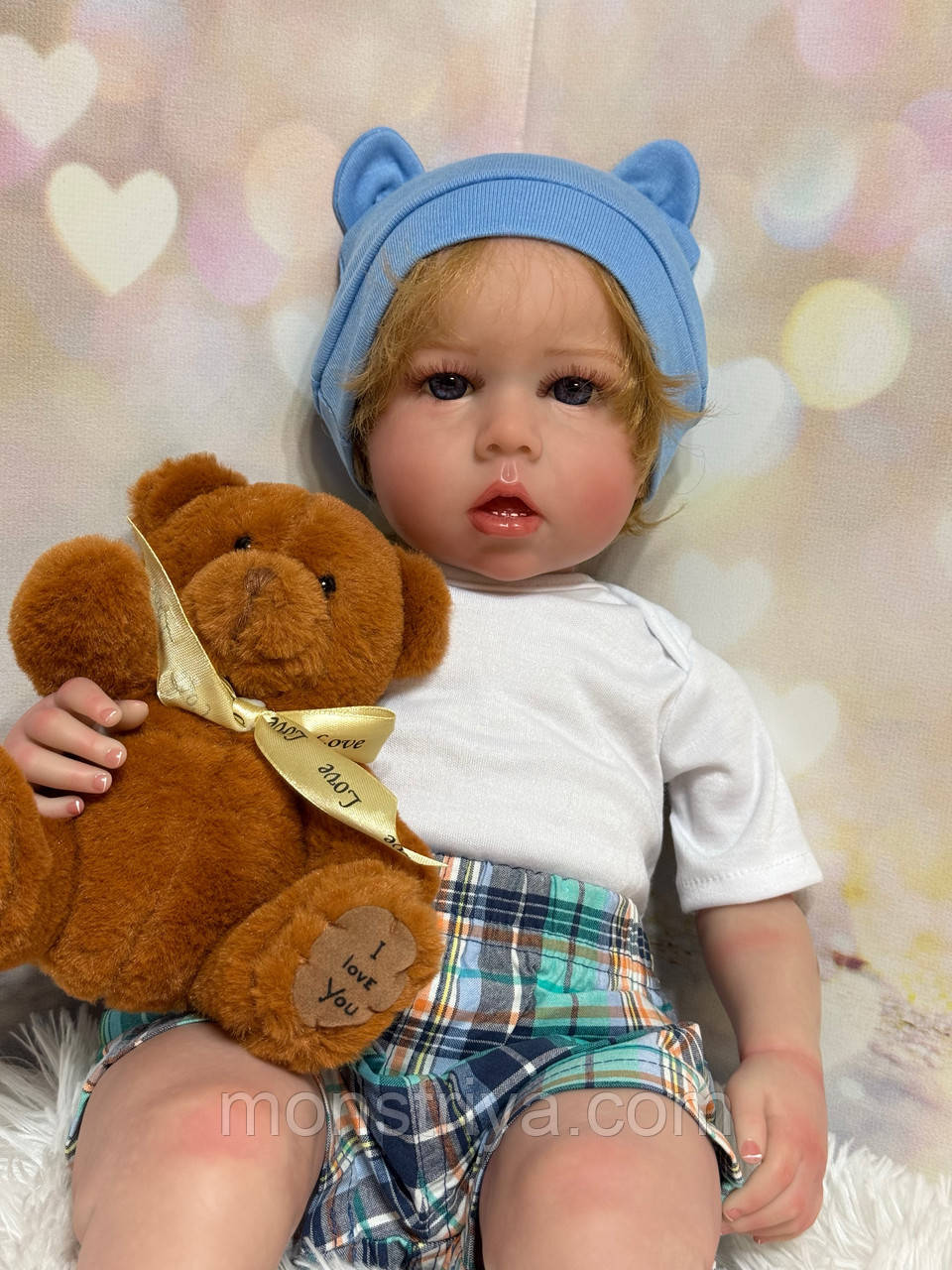 Лялька реборн, хлопчик 55 см
