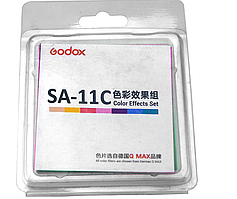 Набір кольорових фільтрів Godox SA-11C для Godox S30