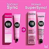 6N (темний блонд нейтральний) Тонуюча фарба для волосся без аміаку Matrix Super Sync Pre-Bonded,90ml, фото 4