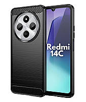 Захисний чохол бампер для Xiaomi Redmi 14C чорний протиударний