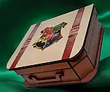 Стильна подарункова коробка-валіза у стилі Гаррі Поттера з малюнком, фото 2