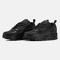 Чоловічі Кросівки Nike Air Max 90 Cordura Black / Найк Аїр Макс 90 Кордура Чорні, фото 5