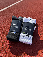 Носки Nike Everyday (3 пары) белые высокие носки 38-42, 42-46 | SX7664-100