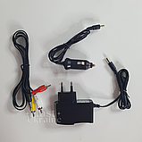 Портативний DVD плеєр (Portable DVD) 13,8" з FM-тюнером, USB-портом та можливістю під'єднання до телевізора-DVD-13, фото 8