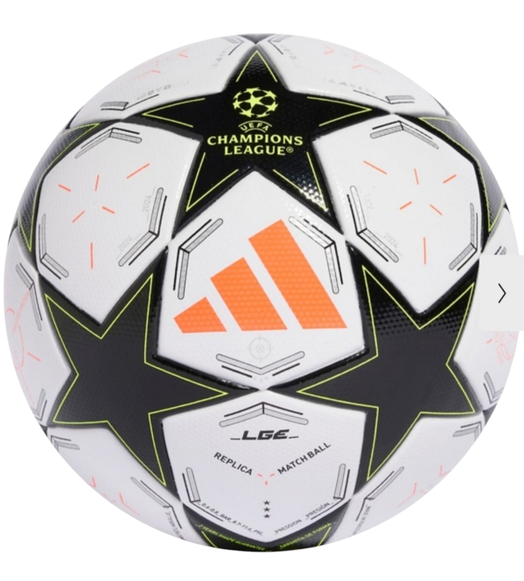 М'яч футбольний Adidas Finale 24 League Box JG8778