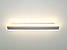 Светодиодный светодиодный Led светильник планка 24W хром, фото 3