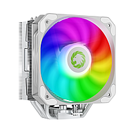 PR1 Кулер Для Процесора Intel/AMD TDP 200W CPU. Intel LGA115X/1200/20XX AMD:754/939/940/FM1/FM2/AM2+/ Sigma 540 ARGB WH