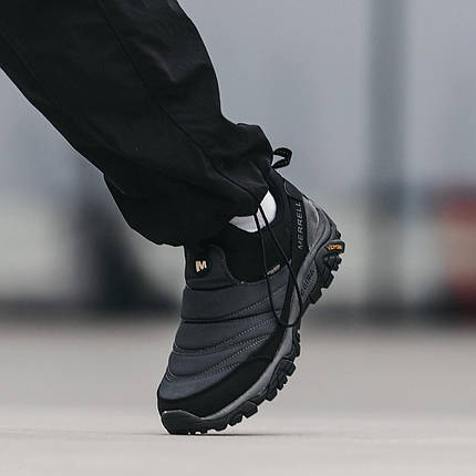 Зимові Чоловічі Кросівки Merrell Thinsulate Gore-Tex Grey / Меррелл Тінсулейт Гор Текс Сірі, фото 1