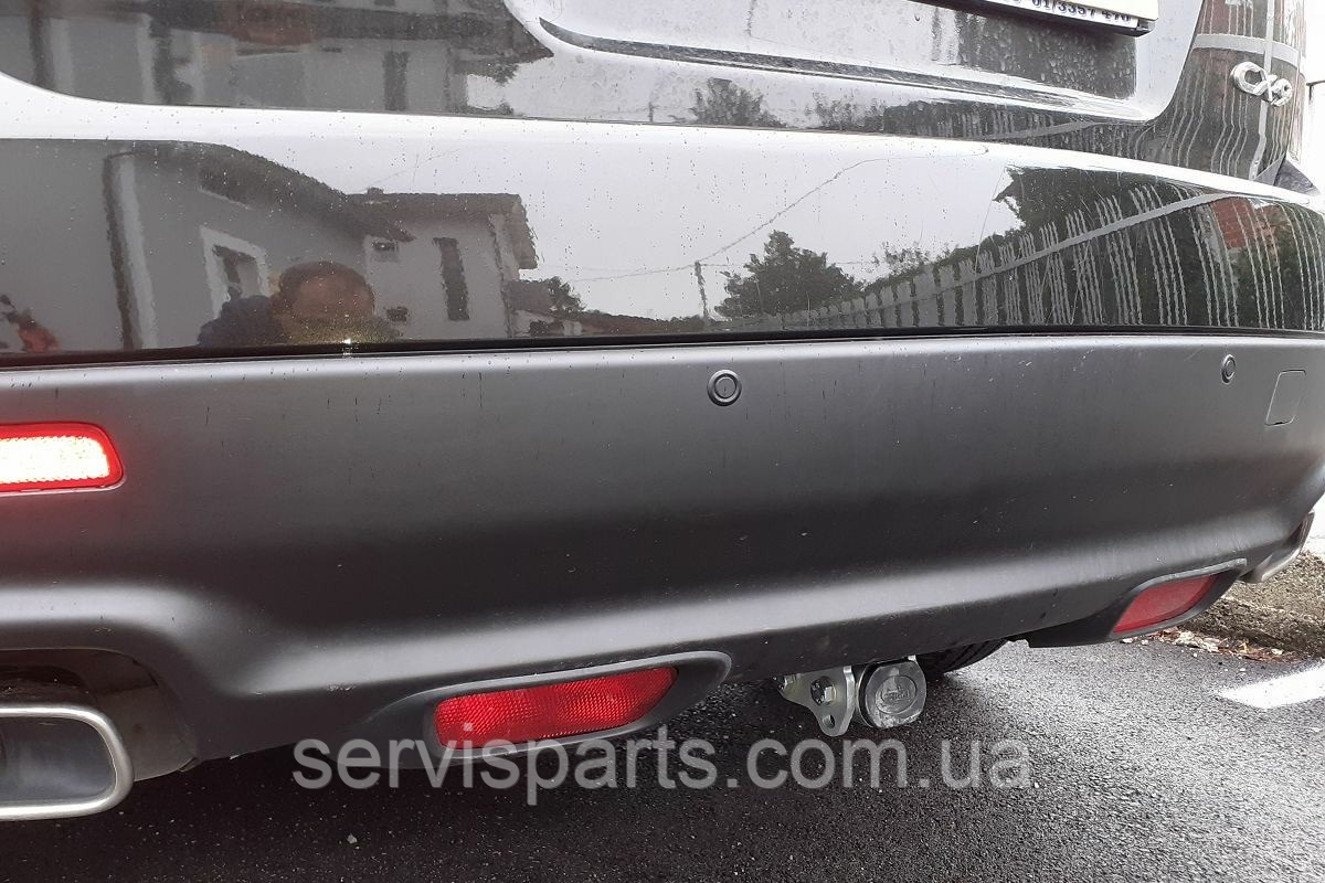 Оцинкований фаркоп Mazda CX9 2006-2017  автомат на ручці