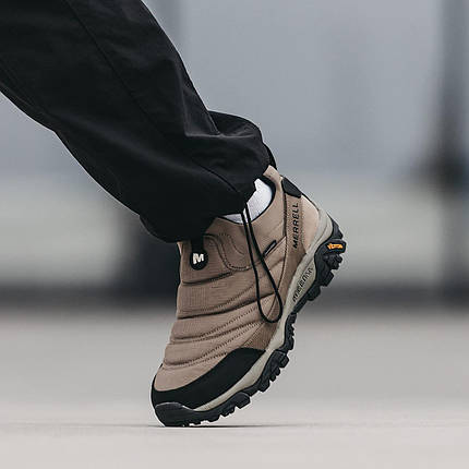 Зимові Чоловічі Кросівки Merrell Thinsulate Gore-Tex Beige / Меррелл Тінсулейт Гор Текс Бежеві, фото 1
