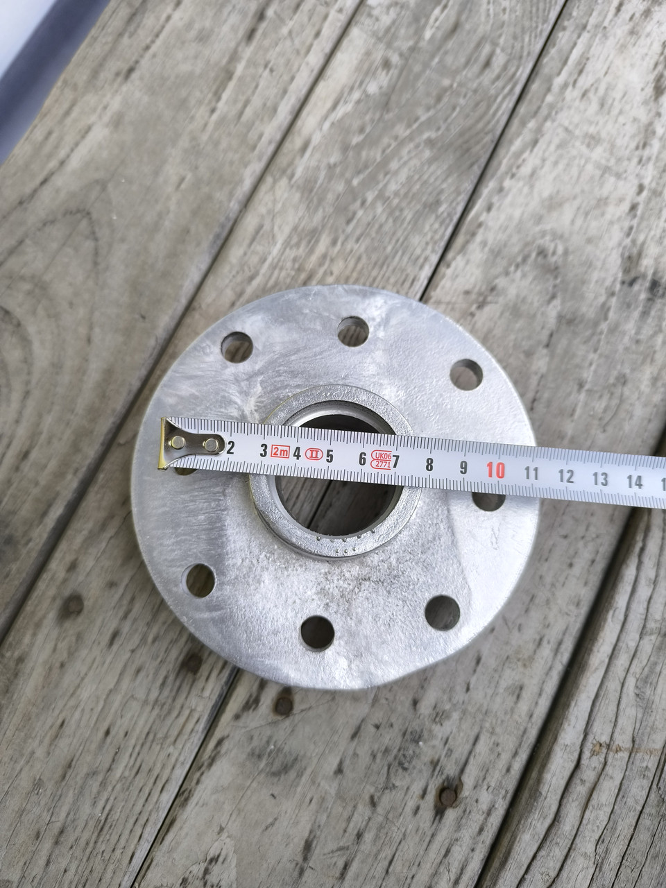 Ступиця для колеса алюмінієва з підшипниками під 20 вісь, фото 1