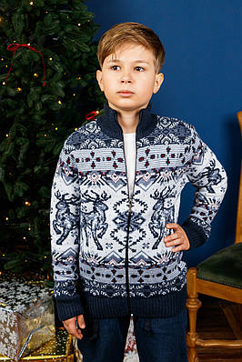 Жакет для підлітка 7-15 років FIVE теплий стійка арт.1124, Колір Блакитний, Розмір одягу підлітковий (по зросту)