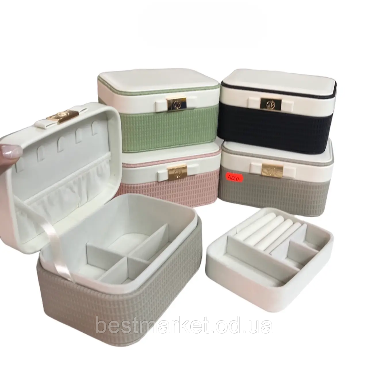 Скринька для прикрас NA660 скриню для біжутерії, органайзер для прикрас, валіза комодів годинника, сережок, кілець