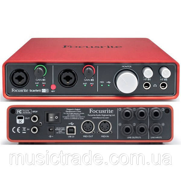 Scarlett 6i6 1st Gen | Focusrite Downloads