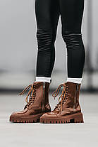 Жіночі Черевики Balenciaga Boots Tractor Brown / Баленсіага Бутс Трактор Коричневі, фото 3