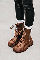 Жіночі Черевики Balenciaga Boots Tractor Brown / Баленсіага Бутс Трактор Коричневі, фото 5