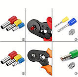 Набір кабельних наконечників гільзи (трубчасті обтискні клеми 0,5-4,0 мм 1200 шт., фото 3