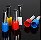 Набір кабельних наконечників гільзи (трубчасті обтискні клеми 0,5-4,0 мм 1200 шт., фото 5