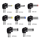 Блок живлення для ноутбука 96Вт + 8 штекерів / Універсальна зарядка для ноутбука / Мережевий адаптер для ноутбука, фото 8