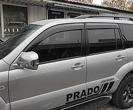 Дефлектори вікон (вітровики) Toyota LC Prado 120 2003-2009 (ATM/Тайван)