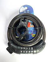 Замок Кодовий. Велозамок. Протиугінний замок для велосипеда.