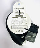 Замок під ключ GIANT 5118 (Чорний). Велозамок. Протівоугоний замок для велосипеда., фото 4