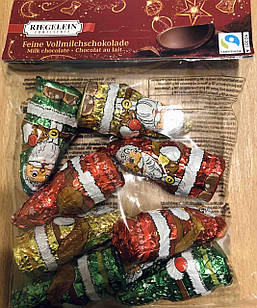 Шоколад новорічний фігурки Riegelein, 100 г