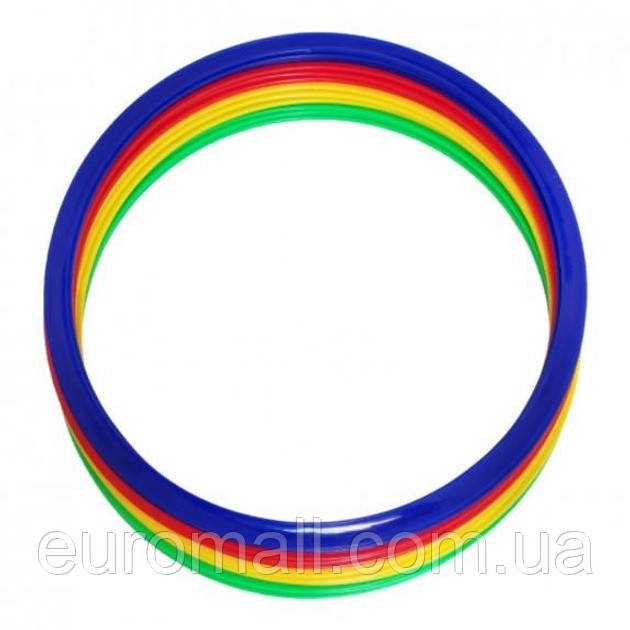 Кільця для координації Meta Flat Agility Rings Set of 12 різнобарвний 40 см 1500160450, Розмір (EU) — 1SIZE