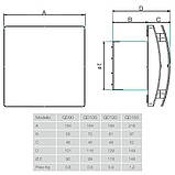 Витяжний вентилятор Aerauliqa QD120TBB, фото 7