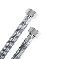 Шланг для підводу води Aquastrong Silicone гайка-гайка 1/2" 40 см (221464)