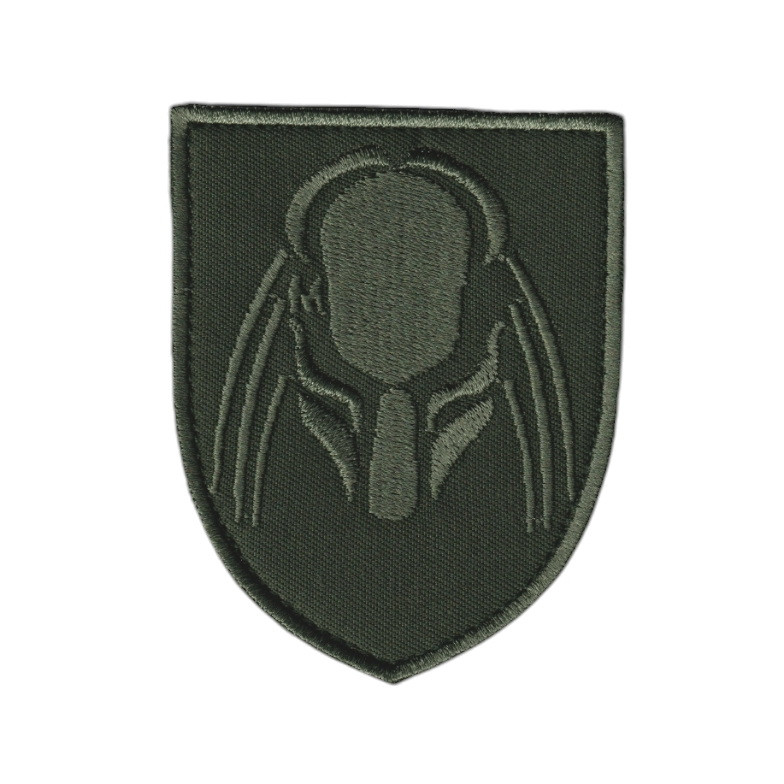 Шеврон військовий / армійський, Хижак, на оливці, ЗСУ. 8,5 см * 7 см
