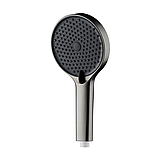 Лійка для душу Чорна 3 режими MIXXUS SH-17 Black (LE2786) 3 функції, фото 5