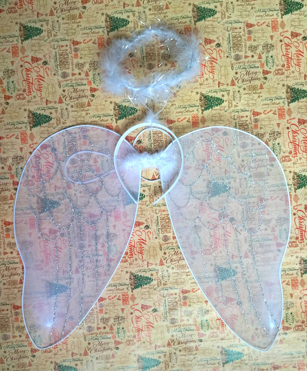 Крила ангела з німбом, фото 1