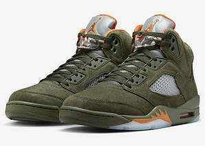Чоловічі кросівки Nike Air Jordan 5 Retro Olive