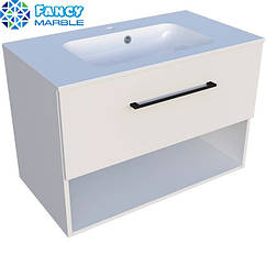 Підвісна тумба з умивальником 80 см Fancy Marble Mill Della