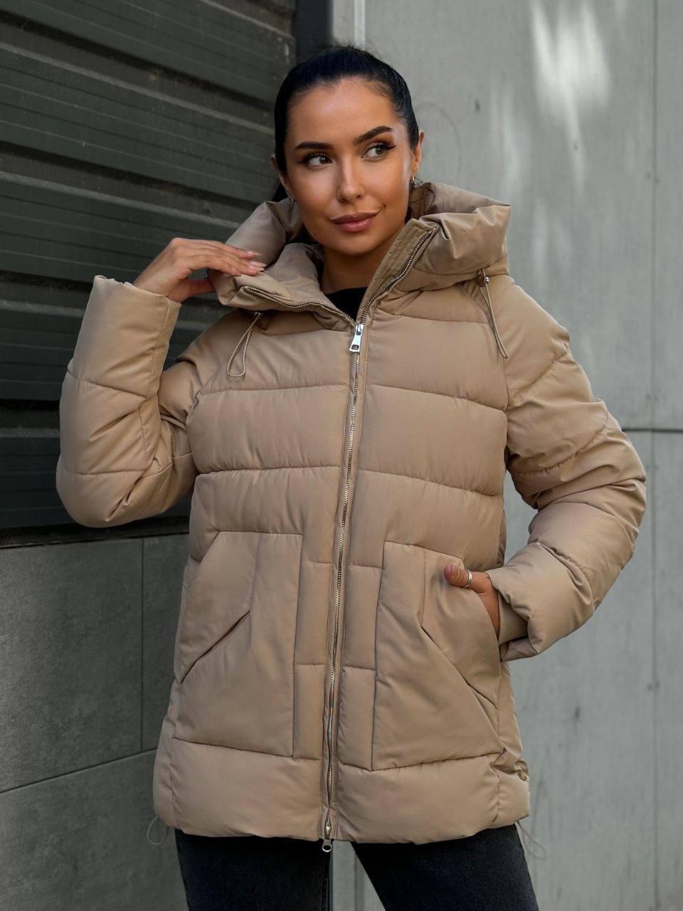 Зимова курточка з капюшоном, фото 1